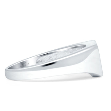 Triangular Thumb Signet Ring  925 Sterling Silver Wholesale